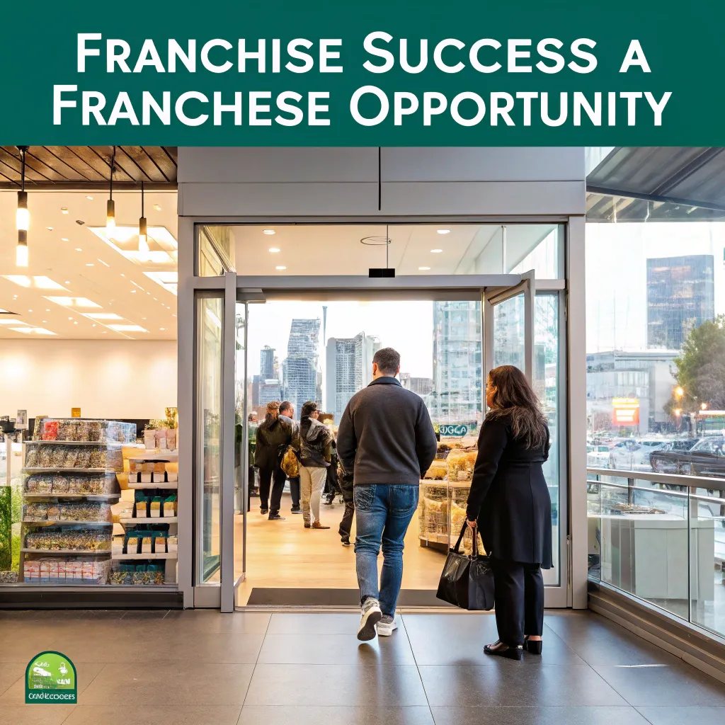 Franchise opportunity illustration